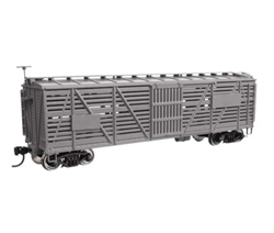 Walthers 41450 HO 40' Wood Stock Car Undecorated