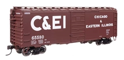 Walthers 45505 HO 40' PS-1 Boxcar Chicago & Eastern Illinois #65580