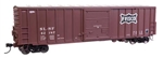 Walthers 46012 HO 50' ACF Exterior Post Dreadnaught End Plate B Boxcar St. Louis San Francisco Frisco #42410