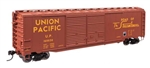 Walthers 46617 HO 50' AAR Improved Double-Door Boxcar Union Pacific #160118