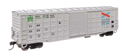 Walthers 91046705 HO 50' Waffle Side Boxcar Chattahoochee Industrial Railroad #2614 Youngstown Door