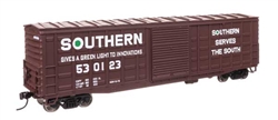 Walthers 91046724 HO 50' Waffle Side Boxcar Southern Railway #531006 Youngstown Door