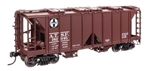 Walthers 49705 HO ACF 1958 Cu Ft Covered Hopper Santa Fe #182045