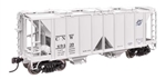 Walthers 49710 HO ACF 1958 Cu Ft Covered Hopper Chicago & North Western #69471