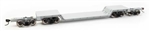 Walthers 50200 HO 81' 8-Axle Depressed Center Flatcar Undecorated