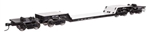Walthers 50245 HO 81' 8-Axle Depressed Center Flatcar Western Pacific #1602