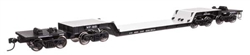 Walthers 50245 HO 81' 8-Axle Depressed Center Flatcar Western Pacific #1602