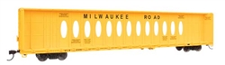 Walthers 50742 HO 72' Centerbeam Flatcar w/Opera Windows Milwaukee Road #63086