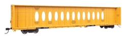 Walthers 50746 HO 72' Centerbeam Flatcar w/Opera Windows TTX #86384