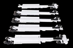 Walthers 5261 HO 263' Five-Unit All-Purpose 48' Spine Car Santa Fe #298943