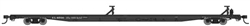 Walthers 5514 HO 85' General American G85 Flatcar Erie Lackawanna #8799