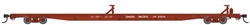 Walthers 5542 HO 85' General American G85 Flatcar Union Pacific #53049