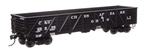 Walthers 56108 HO 40' 50-Ton Drop Bottom Gondola Chesapeake & Ohio #29736