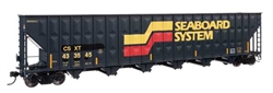 Walthers 56376 HO 73' Greenville 7,000 Cubic Foot Wood Chip Hopper CSX #434153 Patched Family Lines SCL/FLS