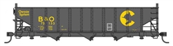 Walthers 56701 HO 70-Ton AAR 3-Bay Open Hopper Baltimore & Ohio #73133