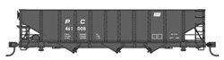 Walthers 56721 HO 70-Ton AAR 3-Bay Open Hopper Penn Central #461008