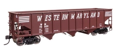 Walthers 56757 HO 70-Ton AAR 3-Bay Open Hopper Western Maryland #70020