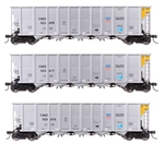 Walthers 56880 HO 50' RD-4 Hopper 3-Pack Union Pacific CMO #503631 503769 503698