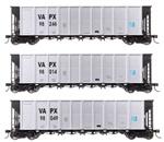 Walthers 56881 HO 50' RD-4 Hopper 3-Pack Virginia Power VAPX #98014 98049 98246