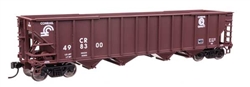 Walthers 57810 HO 50' 100-Ton 4-Bay Hopper Conrail #498398