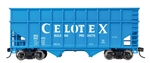 Walthers 6813 HO 36' Wood Chip Hopper Celotex NFCX #660055