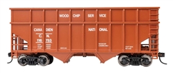Walthers 6818 HO 36' Wood Chip Hopper Canadian National #116762