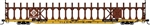 Walthers 8009 HO 89' Flatcar w/Bi-Level Open Auto Rack Erie Lackawanna Rack Trailer Train Flatcar TTBX #940764
