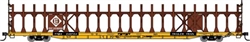 Walthers 8010 HO 89' Flatcar w/Bi-Level Open Auto Rack Erie Lackawanna Rack Trailer Train Flatcar TTBX #940766