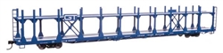 Walthers 8034 HO 89' Flatcar w/Bi-Level Open Auto Rack GrandTrunk Western #304225