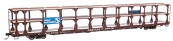 Walthers 8209 HO 89' Flatcar w/Tri-Level Open Auto Rack Great Northern Rack Trailer-Train Flatcar RTTX #501905