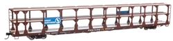 Walthers 8211 HO 89' Flatcar w/Tri-Level Open Auto Rack Great Northern Rack Trailer-Train Flatcar RTTX #501917