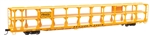 Walthers 8217 HO 89' Flatcar w/Tri-Level Open Auto Rack St. Louis San Francisco Rack Trailer-Train Flatcar #913598