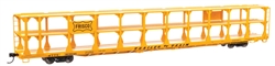 Walthers 8220 HO 89' Flatcar w/Tri-Level Open Auto Rack St. Louis San Francisco Rack Trailer-Train Flatcar #913646