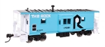 Walthers 8678 HO International Bay Window Caboose Rock Island #17081