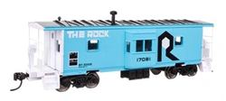 Walthers 8678 HO International Bay Window Caboose Rock Island #17081