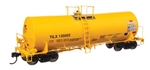 Walthers 100076 HO 40' Trinity 14,000-Gallon Molten Sulfur Tank Car Trinity Leasing 