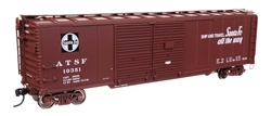 Walthers 101672 HO 50' AAR Double-Door Boxcar Santa Fe #10377