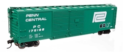 Walthers 101679 HO 50' AAR Double-Door Boxcar Penn Central #175198