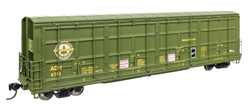 Walthers 101939 HO 56' Thrall All-Door Boxcar Ashley Drew & Northern #4714