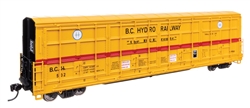 Walthers 101942 HO 56' Thrall All-Door Boxcar BC Hydro #508