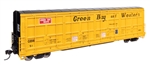 Walthers 101947 HO 56' Thrall All-Door Boxcar Green Bay & Western #51