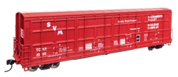 Walthers 101953 HO 56' Thrall All-Door Boxcar Sacramento Valley Moulding TCAX #20165