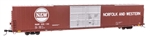 Walthers 102122 HO 86' Pullman-Standard Double-Door Hi-Cube Boxcar Norfolk & Western #355157