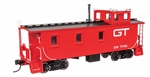 Walthers 103264 HO 30' GTW Style Wood Caboose with Offset Coupola Grand Trunk Western (Modern) #77901
