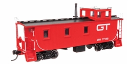 Walthers 103264 HO 30' GTW Style Wood Caboose with Offset Coupola Grand Trunk Western (Modern) #77901