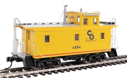 Walthers 103460 HO DM&IR Class G2 Wood Caboose Chesapeake & Ohio #A564