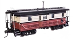 Walthers 103661 HO Milwaukee Road Rib Sided Caboose St. Maries River Railroad #996