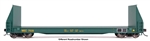 Walthers 104535 HO 50' Sieco Pulpwood Flatcar Maine Central #7550