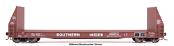 Walthers 104539 HO 50' Sieco Pulpwood Flatcar Southern Railway #141004
