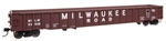 Walthers 105417 HO 65' Thrall Mill Gondola Milwaukee Road #93838